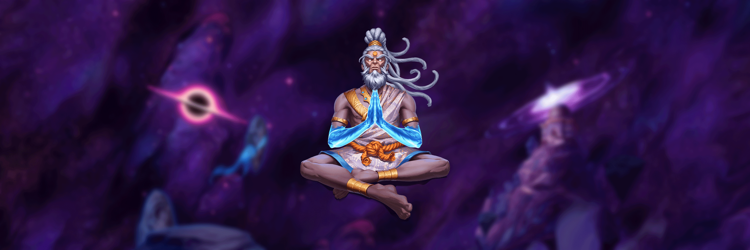 Aura God mystical design